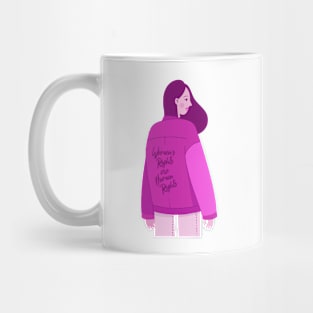 'Women's Rights are Human Rights' Women's Achievement Mug